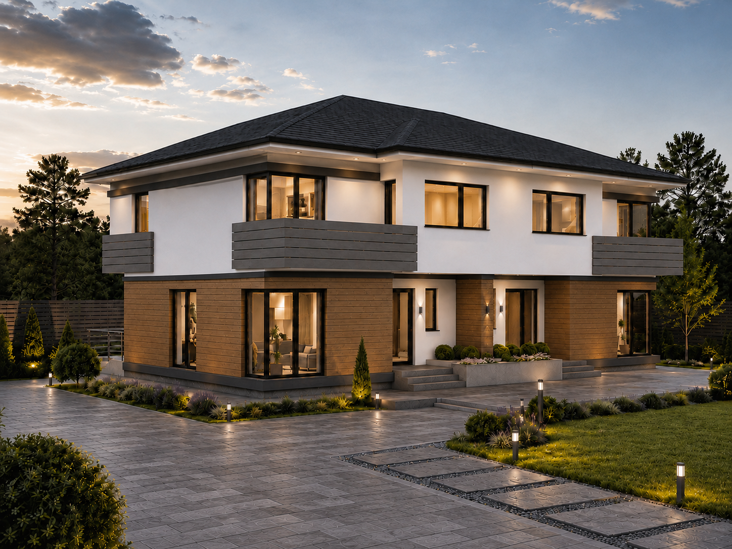 Duplex Aleea Dumbrăvii — proiect GridLines